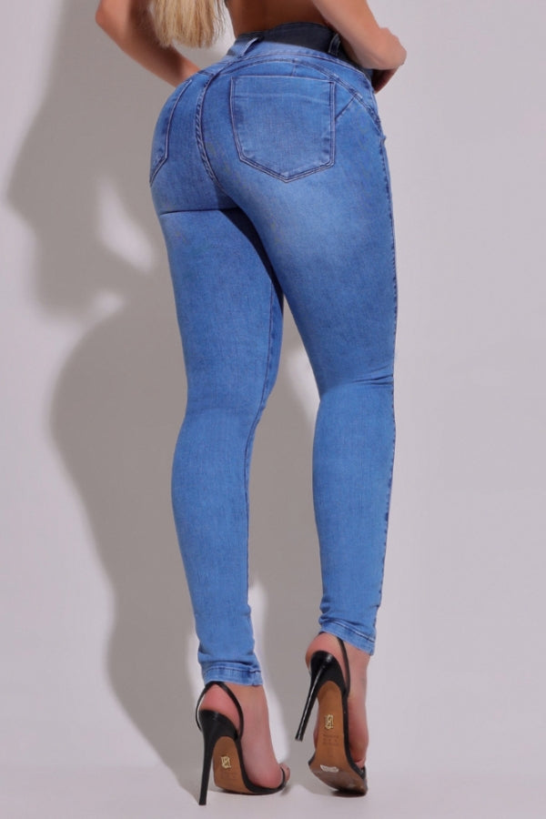 Calça Feminina Skinny Mega Empina Bumbum Espanha