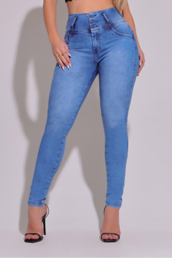 Calça Feminina Skinny Mega Empina Bumbum Espanha